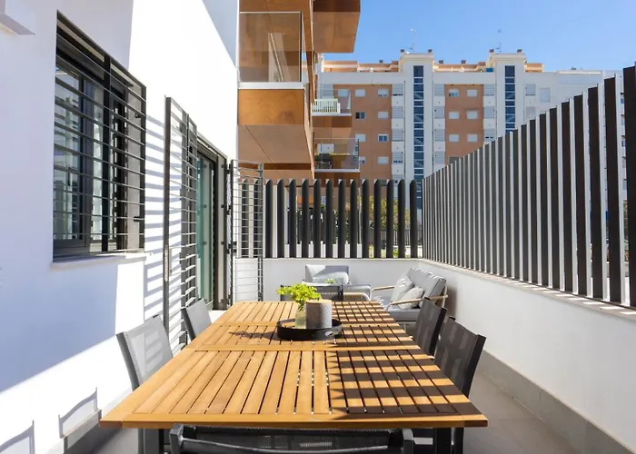 Serene Terrace Apartament Malaga